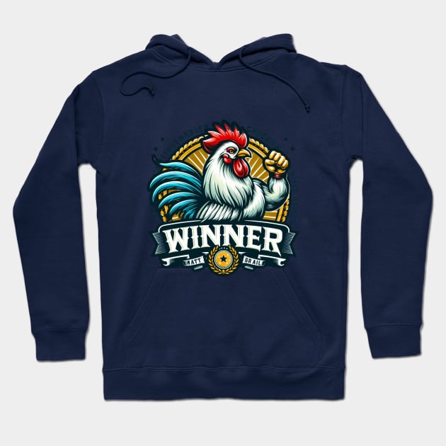 Winner Winner Chicken Dinner Hoodie by BukovskyART